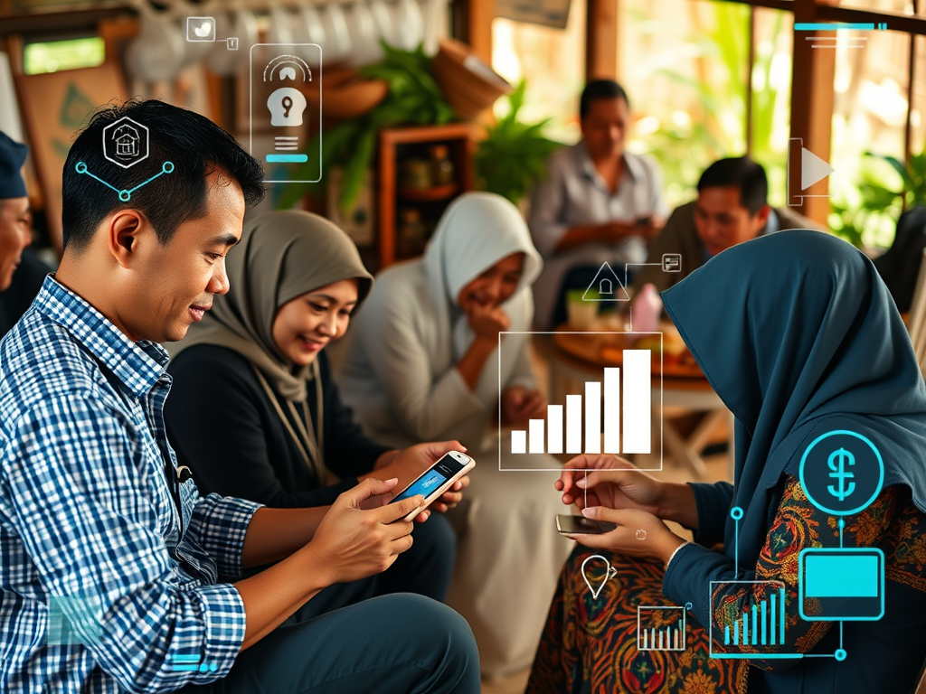 BUMDes Cendrawasih Lebak Muncang Lakukan Digitalisasi Layanan untuk Tingkatkan Pelayanan Publik